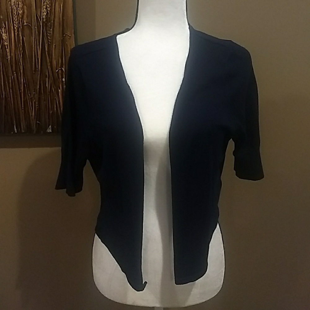 Navy Maurice's shrug size 2x